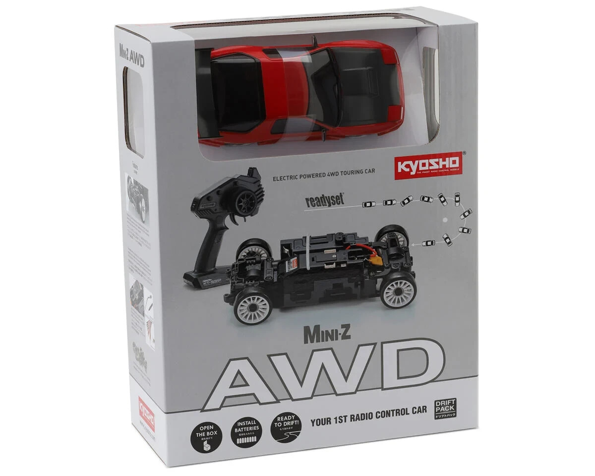 Kyosho RC Mini Z MAZDA RX7 FC3S AWD Drift -RTR- *RED* | eBay