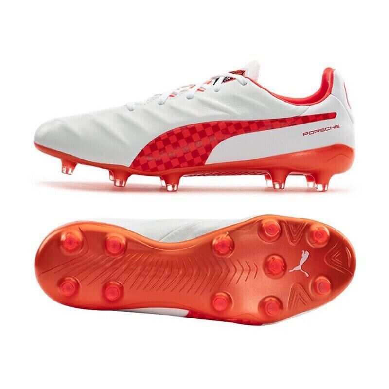小売業者 PUMA KING プラチナム 911 レーザータッチ FG/AG 26cm 赤