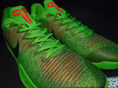 NIKE ZOOM KOBE MAMBA RAGE GRINCH ELECTRIC GREEN BLACK VOLT PROTRO