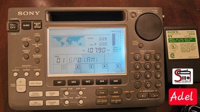 Sony ICF-SW55 Radio Recapped & Upgraded By Adel USA In Excellent