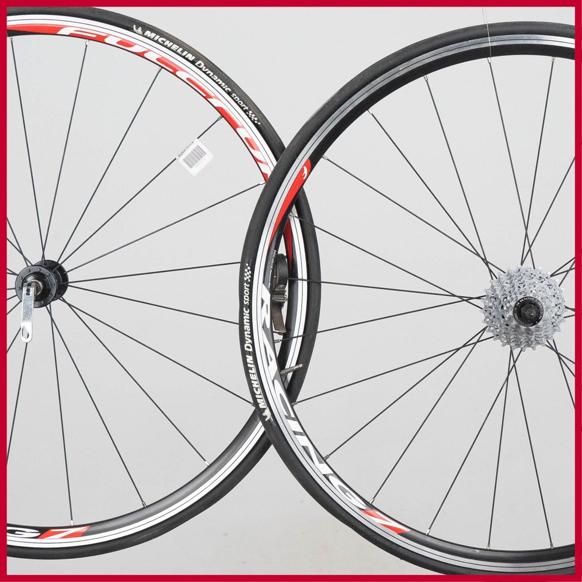 NOS FULCRUM RACING 7 MICHE CAMPAGNOLO 10s WHEELSET CLINCHER WHEELS