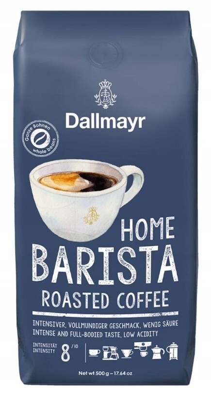 DALLMAYR HOME BARISTA Roasted Coffee Coffee Beans 500g / 17.6 oz