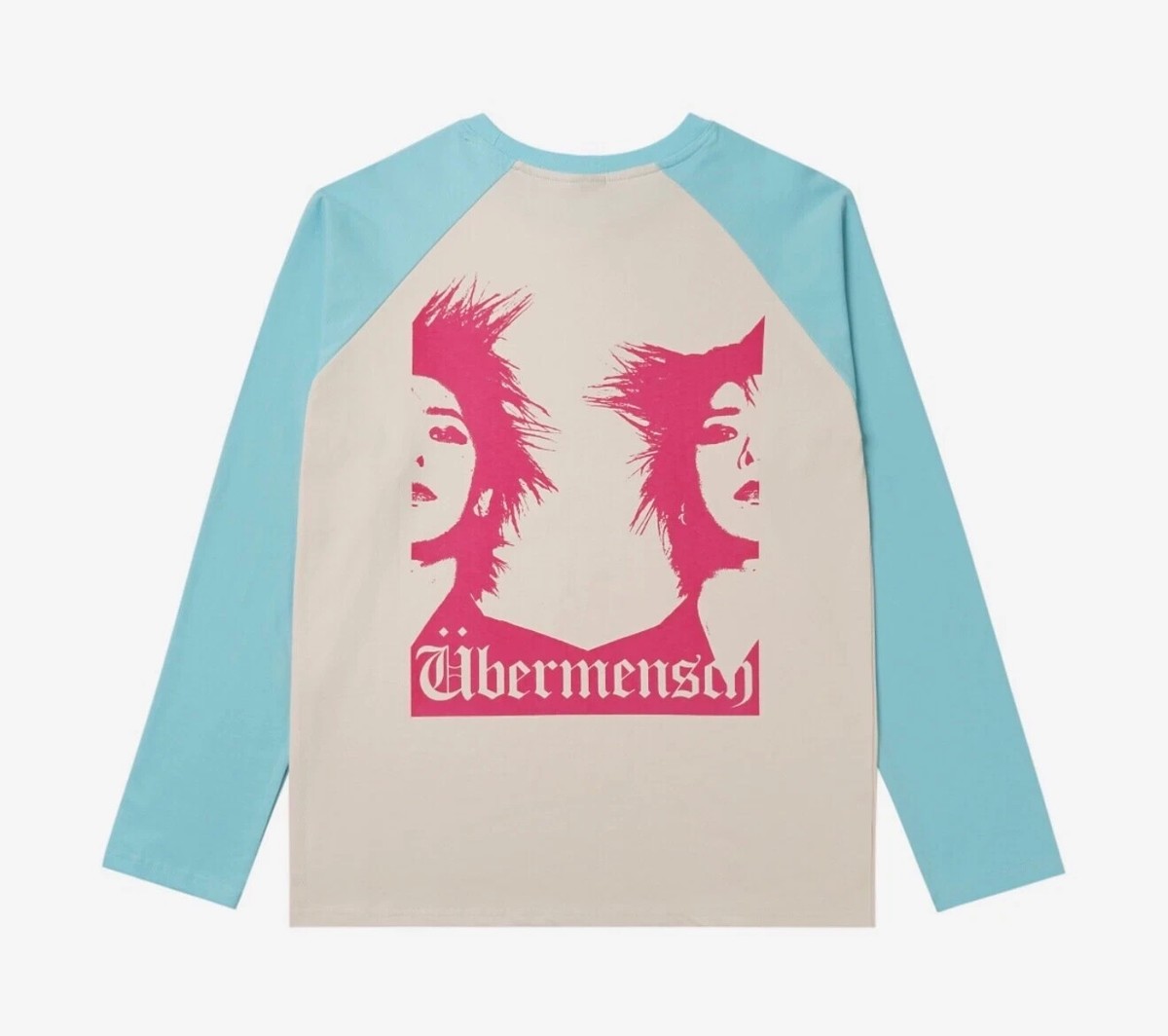 G-DRAGON Ubermensch Raglan Long Sleeve T-Shirt / Mint / K-Pop