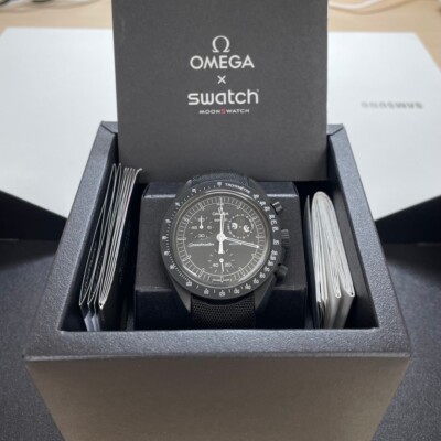 Swatch x Omega x Snoopy Bioceramic Moonswatch Mission To The