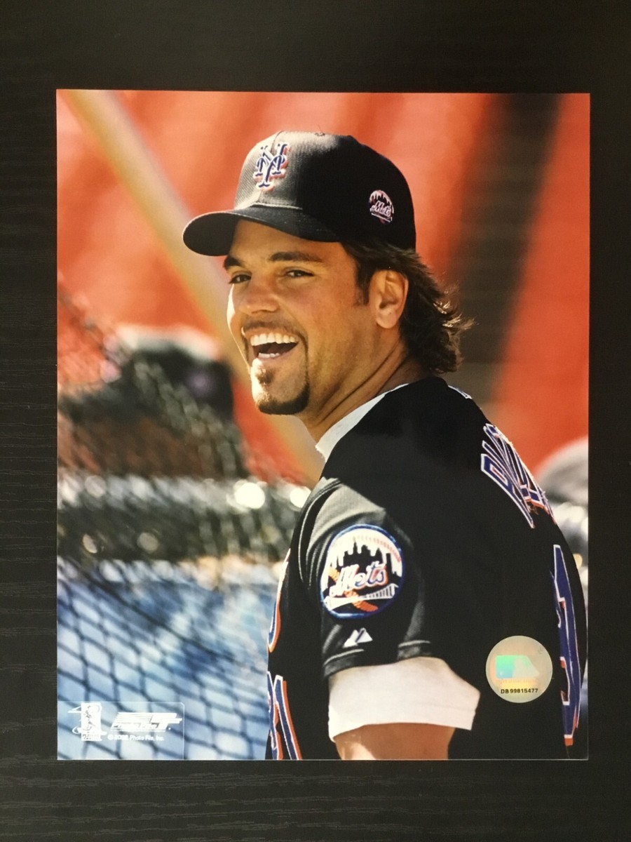 Mike Piazza No. 31 Catcher New York Mets Baseball 8x10 Color Photo