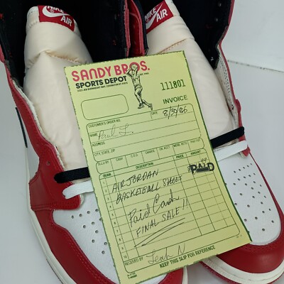 Air Jordan 1 High OG Lost and Found Men's Size 12.5 Nike AJ1 Retro