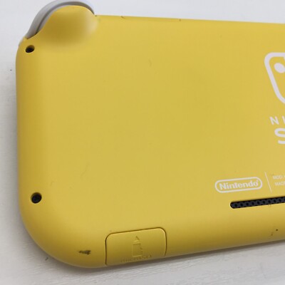 Excellent】Nintendo Switch Lite Yellow Console + Charger + Box