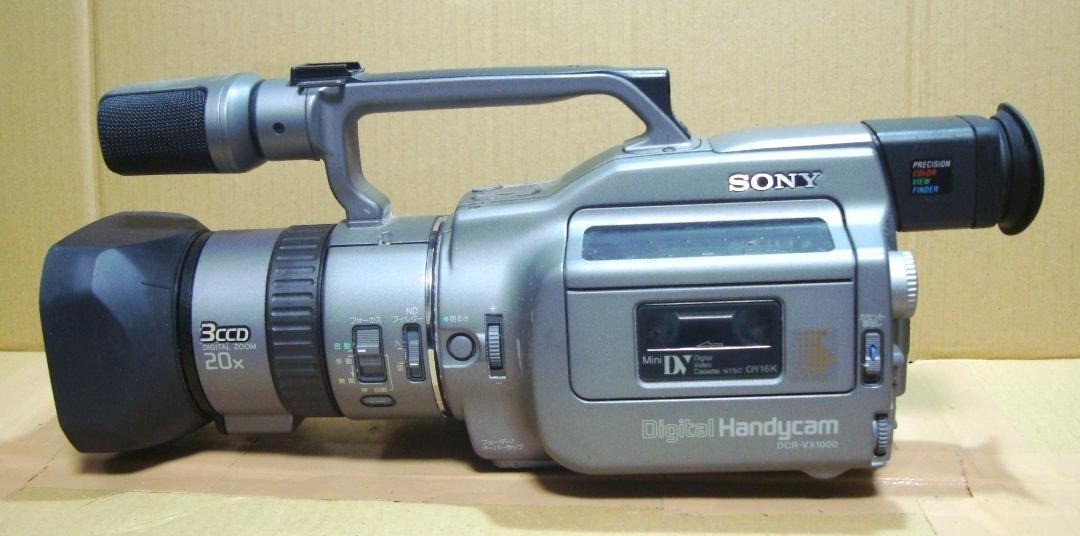 SONY ソニー DCR-VX1000 Handycam 3CCD #1266 SONY ソニー DCR-VX1000