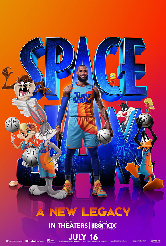 Space Jam A New Legacy 2021 Premium Movie Poster MADE IN USA