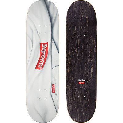Supreme Box Logo Shirt Skateboard Deck White OS F/W 22 | eBay