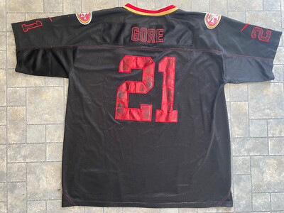 Nike 49ers Super Bowl XLVII Frank Gore 21 Black Jersey Men's 48 | eBay