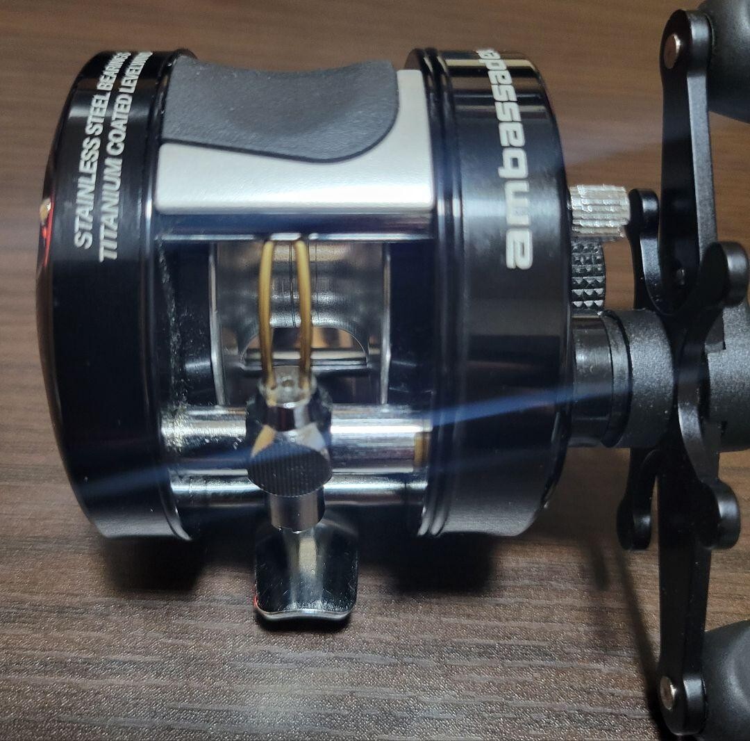 Abu Garcia Ambassadeur UC 4601C Dual2 Deal 2 Black Left Handle | eBay