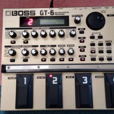 Boss GT-6 Guitar Multi-Effects pedal used from Japan F/S | eBay