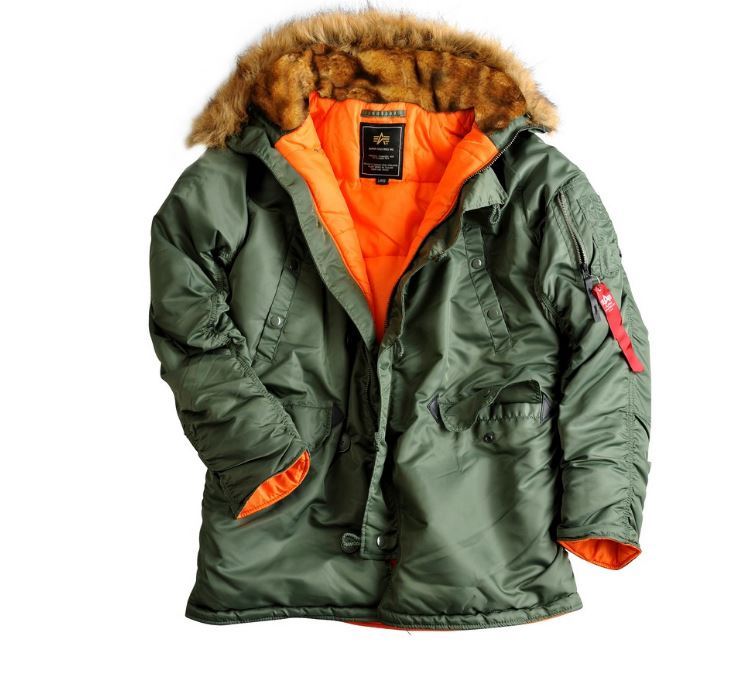 Alpha Industries N3B VF 59 Jacket 103141 /01 Sage Green New | eBay