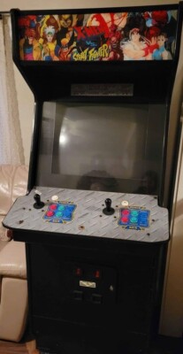 1996 Capcom X-Men vs Street Fighter Arcade Machine with Operating