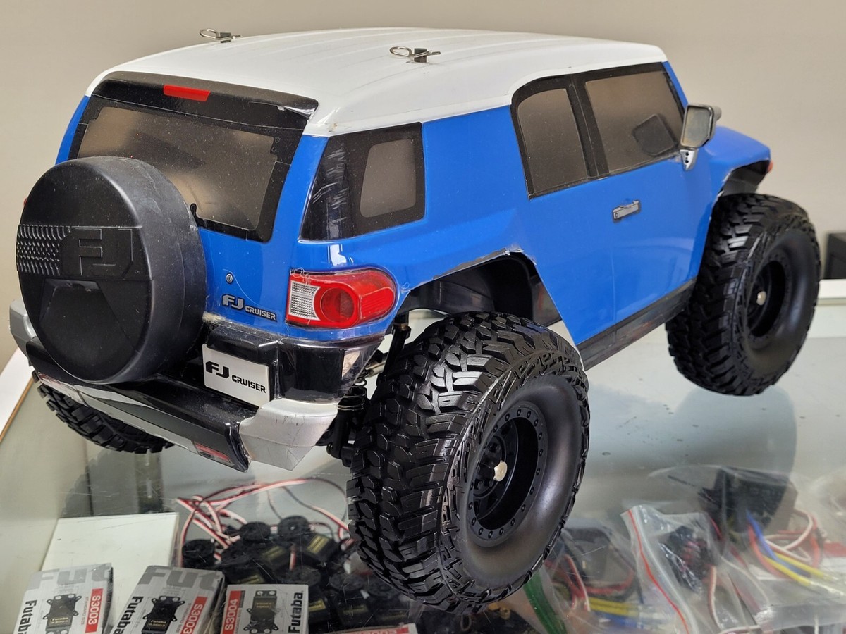 ☆隼ちゃん☆タミヤ◇トヨタFJクルーザー CC-01シャーシ塗装済 ☆隼