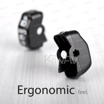 US Duty Paid KiWAV Switch Cap Kit (6pcs) Black fits Harley 09-13