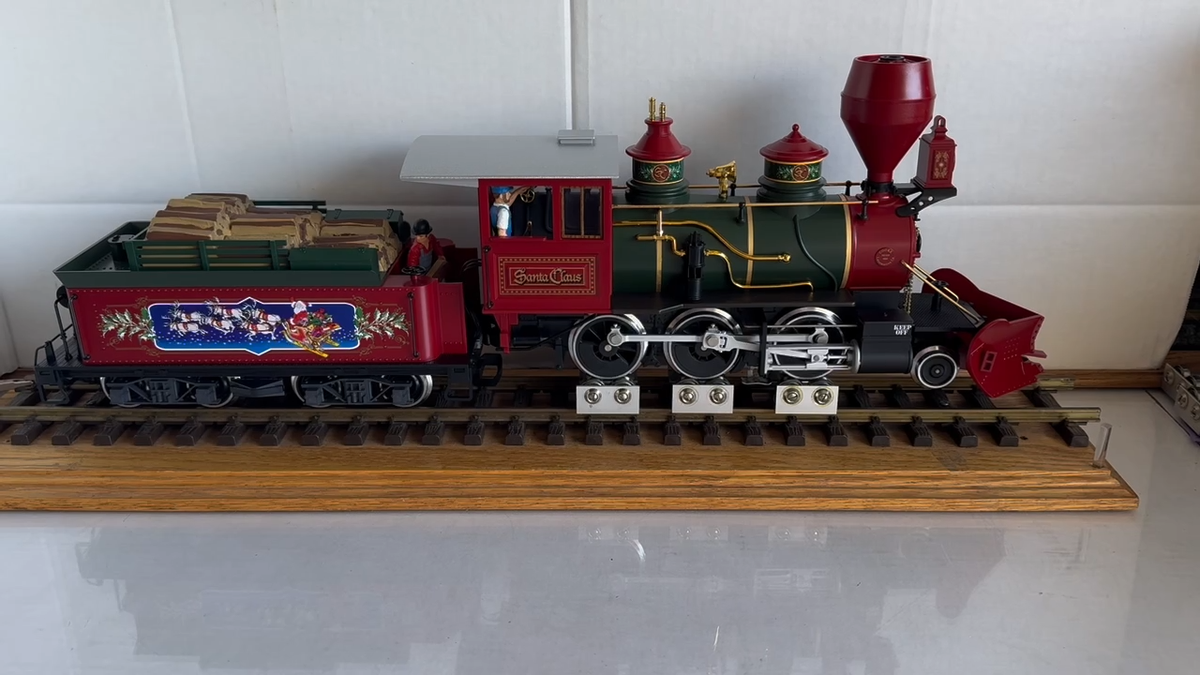 LGB 27182 - Christmas Mogul with DCC + Sound LN w/ box + paperwork