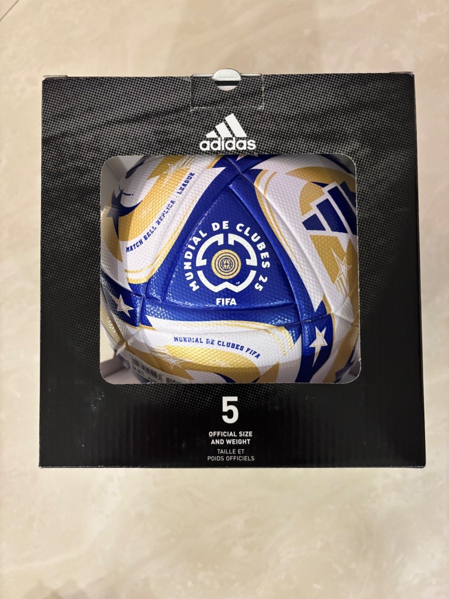 SOCCER BALL-ADIDAS-SIZE 5-FIFA CLUB WORLD CUP 25-MATCH BALL