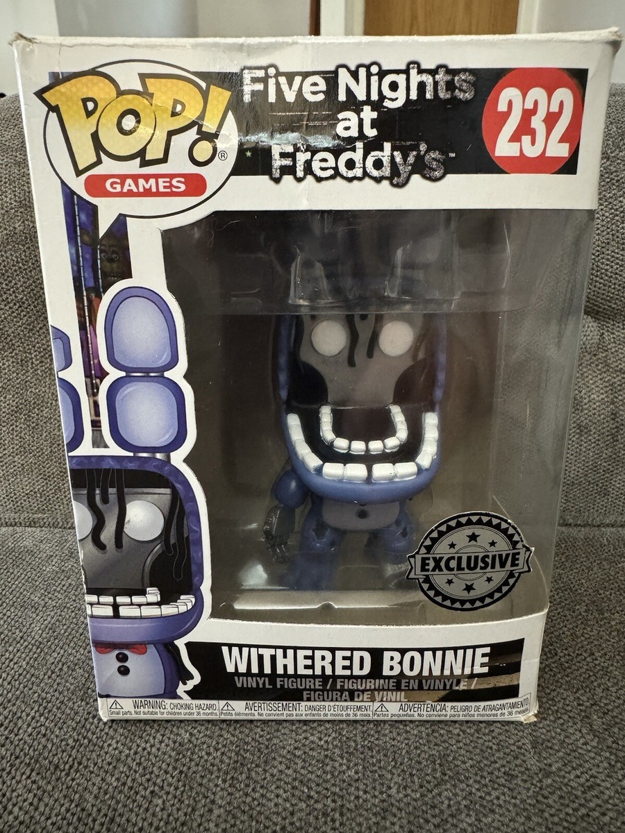Funko Pop! Vinyl WITHERED BONNIE #232 Exclusive Five Nights at