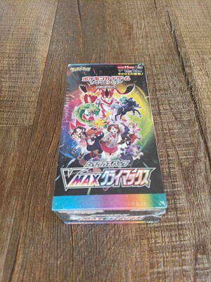 Pokemon Sword & Shield VMAX Climax Booster Box Japanese NEW SEALED