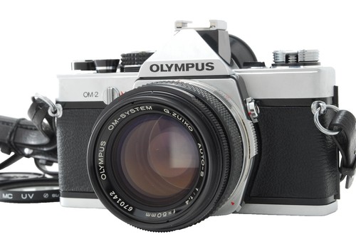 Excellent] Olympus OM-2N 2 N Black Film Camera F.Zuiko 50mm f/1.8