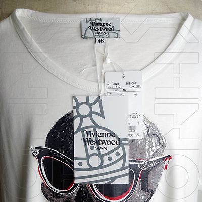 VIVIENNE WESTWOOD MAN JAPAN CHEST 39.5 TOO FAST TO LIVE T-SHIRT