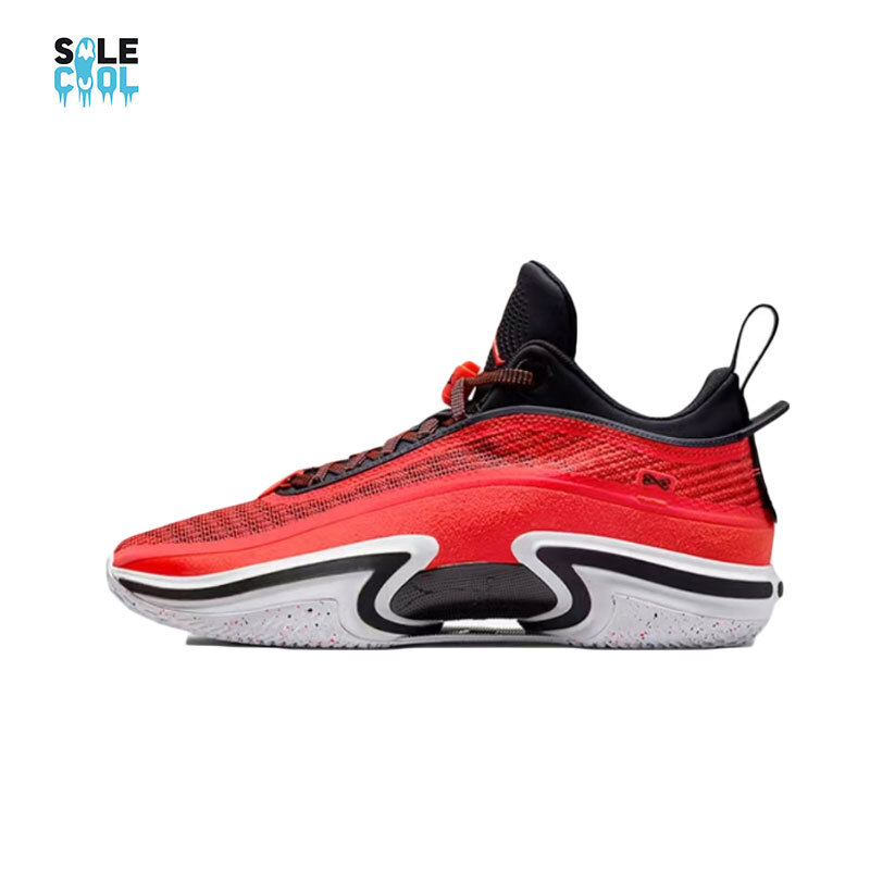 Nike Air Jordan 36 Low PF Infrared Red Black Basketball DH0832-660