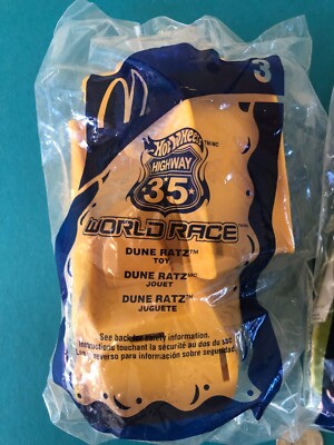 Hot Wheels Highway 35 World Race 2003 McDonald's Happy Meal Toys