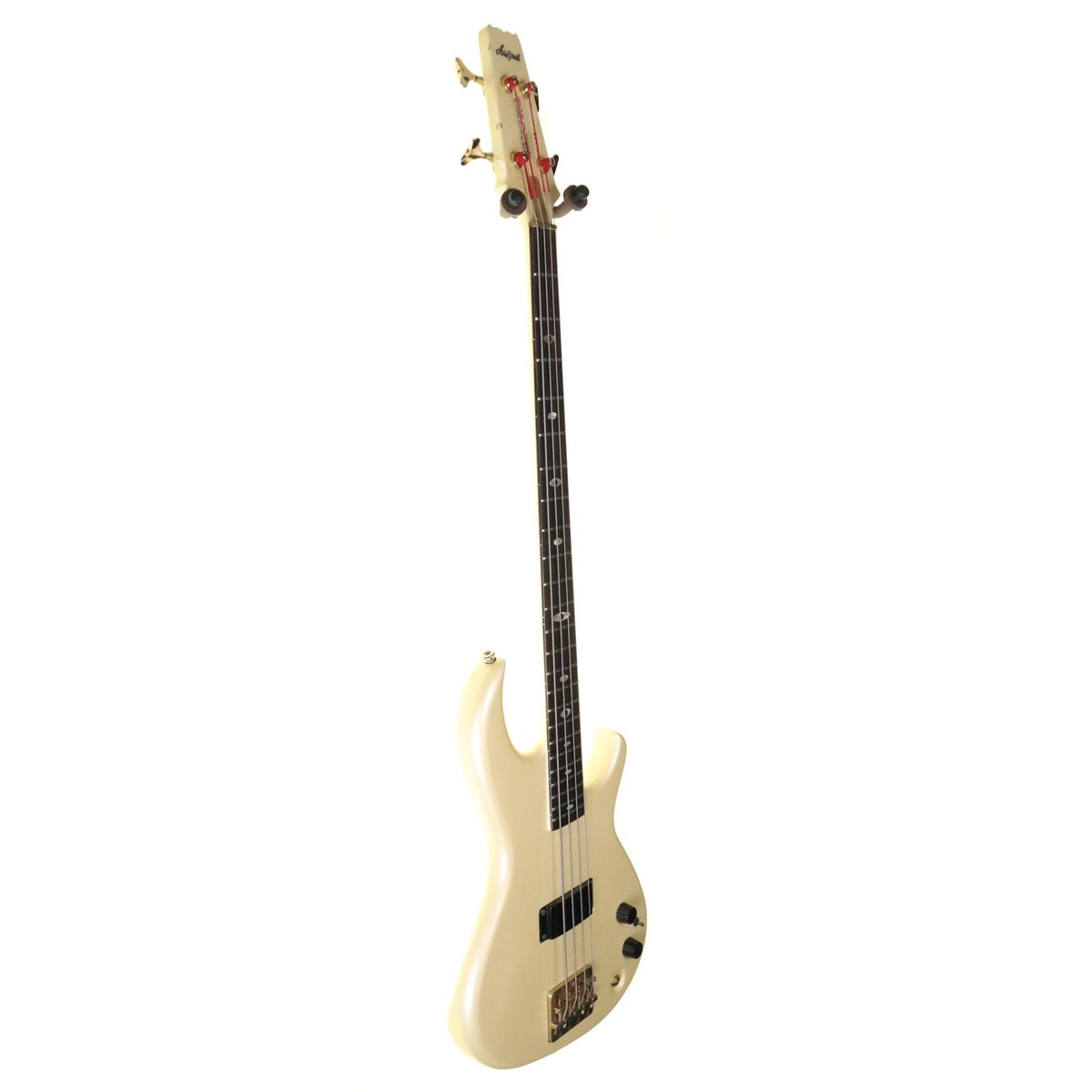 Aria Pro II SB Elite-1 1983 Neck Through Bass, Pearl White, Japan