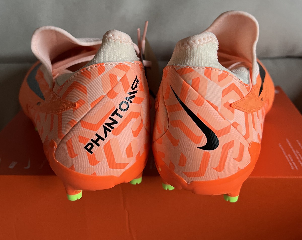 Nike Phantom GX Academy Orange Soccer Cleats Men's Sz 11.5 Wm Sz