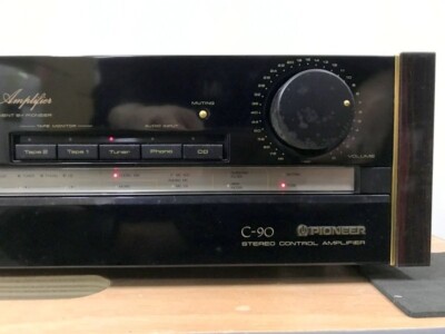 Pioneer C-90 Stereo Reference Control Amplifier 6 inputs each for