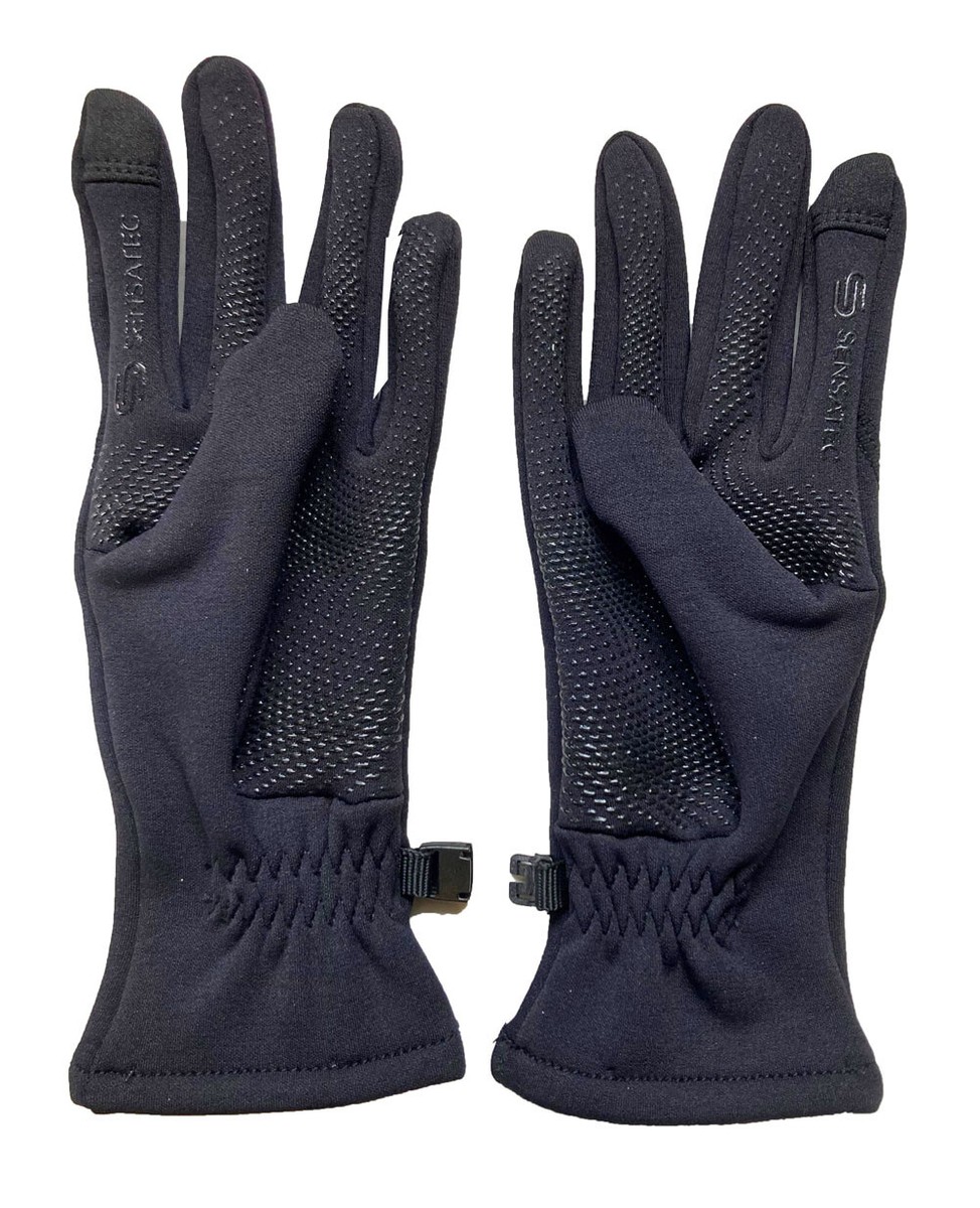 Head Women's Touchscreen Stretch Fleece Running Gloves Black | eBay