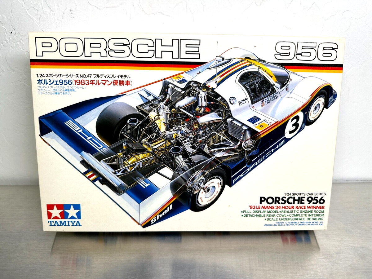 そ*）様 タミヤ ポルシェ956 塗装済みボディセット ロスマンズ対応