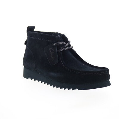 Clarks Wallabee 2 FTRE 26174936 Mens Black Suede Lace Up Chukkas