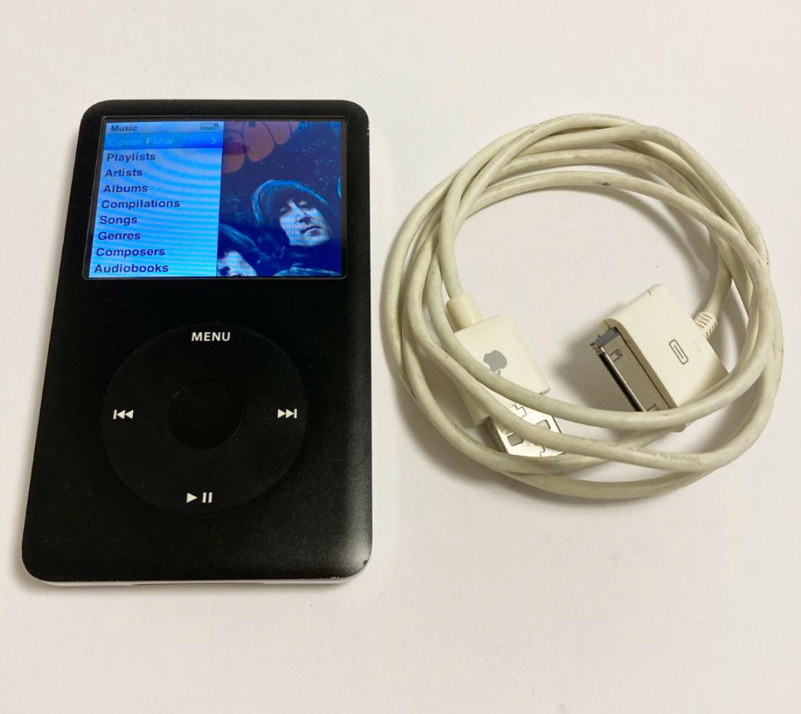 Apple IPod Classic 6th Generation 80GB MB147J Black Good Condition
