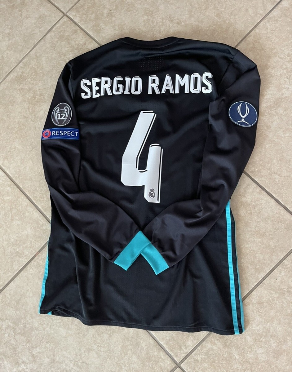 Real Madrid Sergio Ramos Spain Super Cup Player Issue Adizero