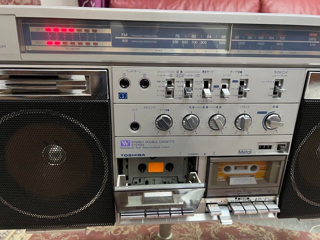 TOSHIBA FM AM ステレオ カセットレコーダー RT-S88 Yahoo