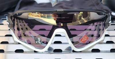 New Oakley JAWBREAKER 9290-5031 Sunglasses Matte Blk-Wht w / Prizm