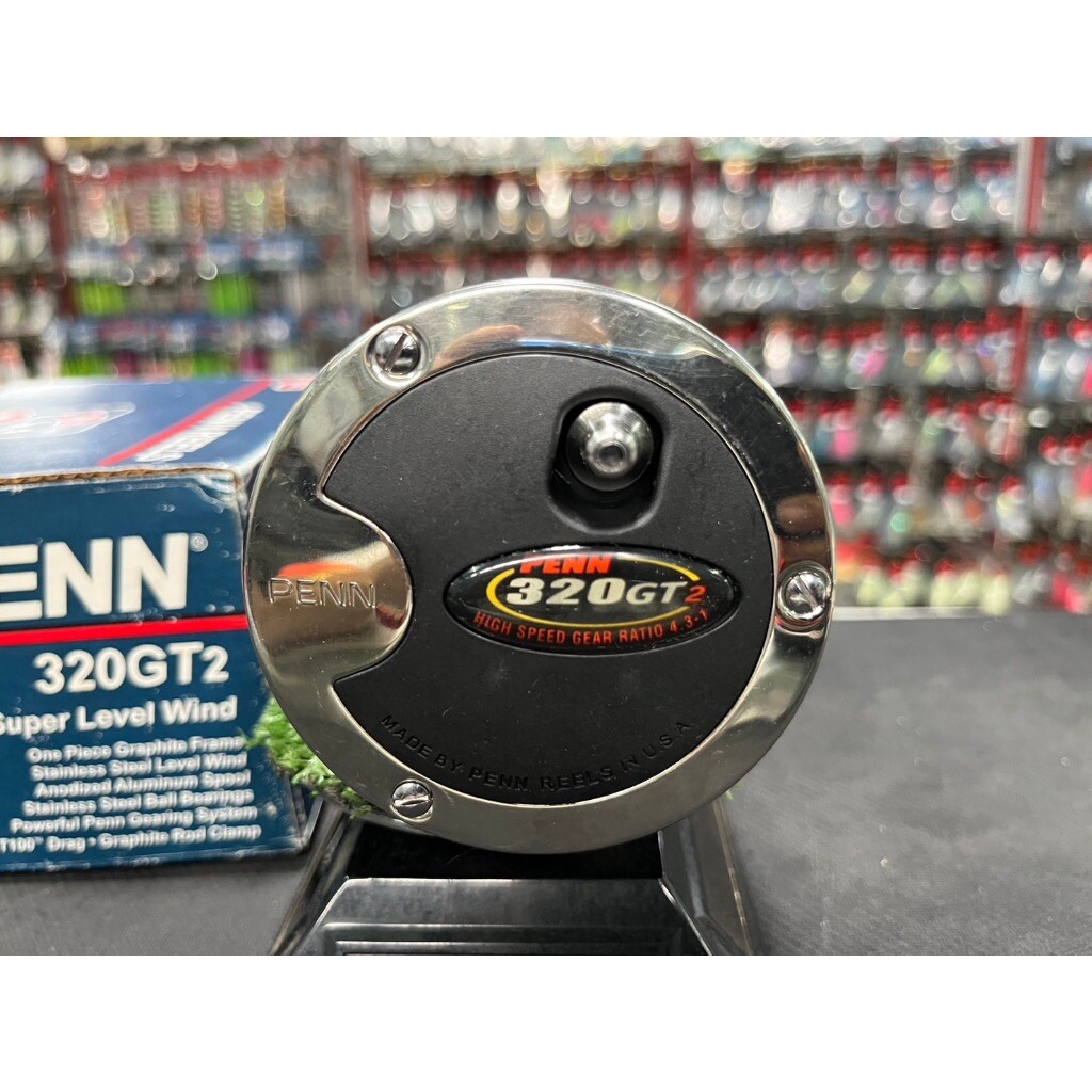 Penn 320 GT2 4.3:1 Trolling Super Levelwind Fishing Reel right