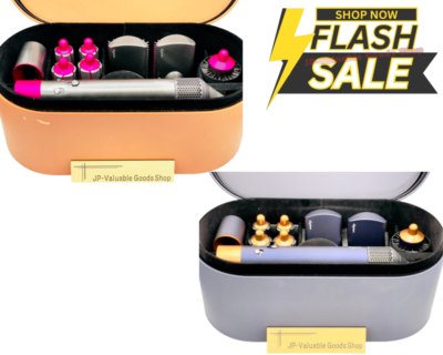 Dyson HS01 Airwrap Hair dryer Multi Styler Complete Pink Silver