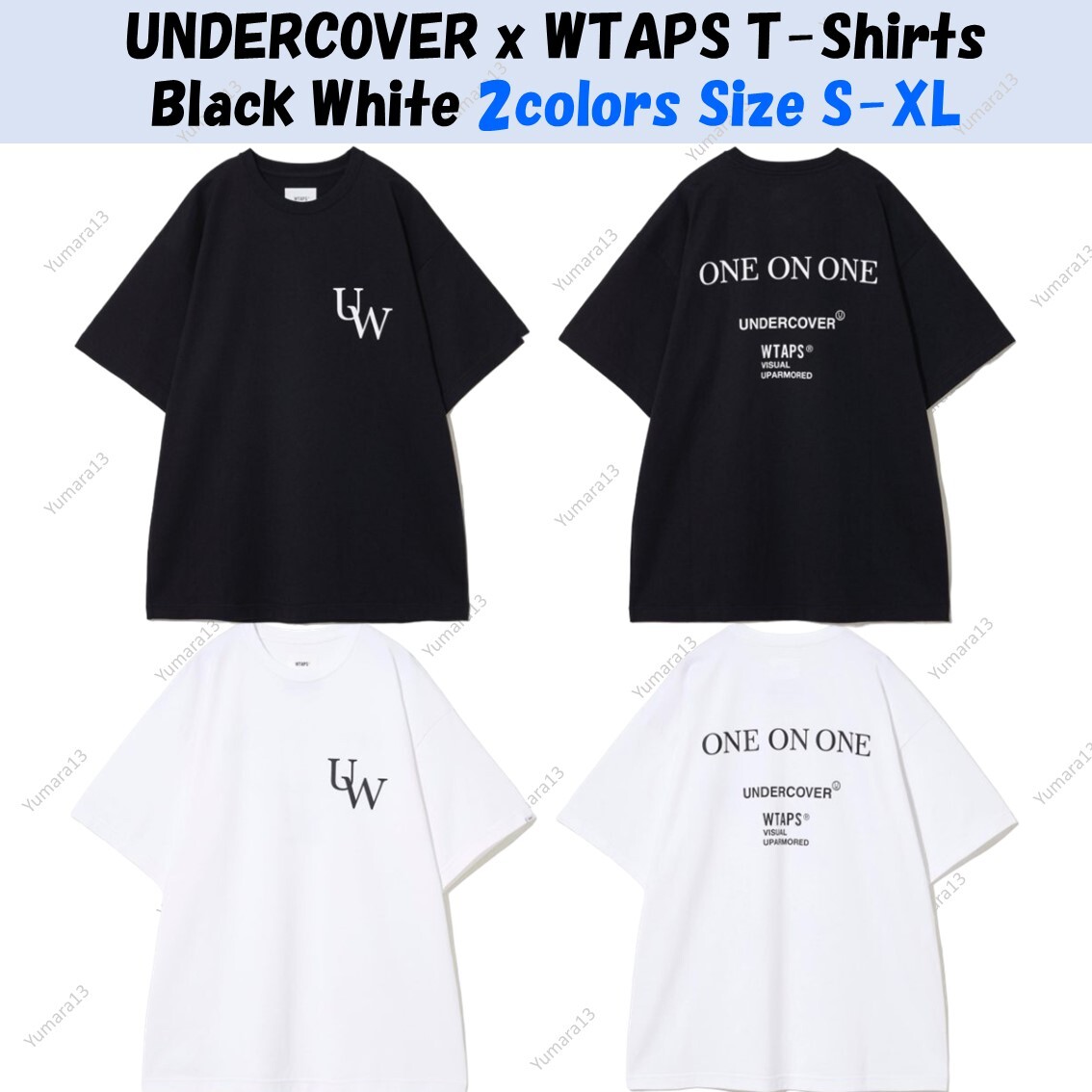 UNDERCOVER x WTAPS T-Shirts Black White 2colors Size S-XL | eBay