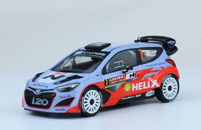 Hyundai i20 Coupé WRC 2014 Neuville Rare WRC Rally Diecast Car 1