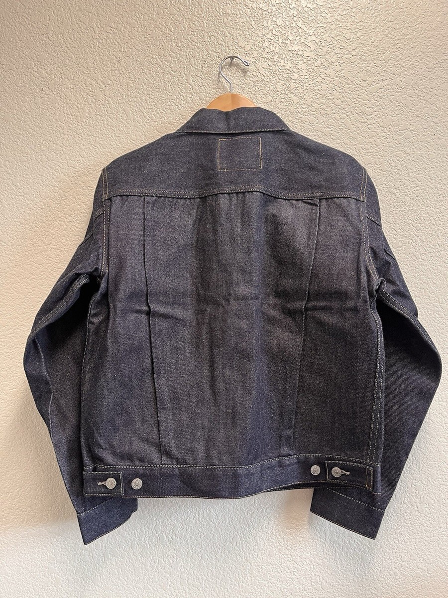 Levis 507 XX LVC Vintage Clothing Type 2 II Raw Denim Jacket Made