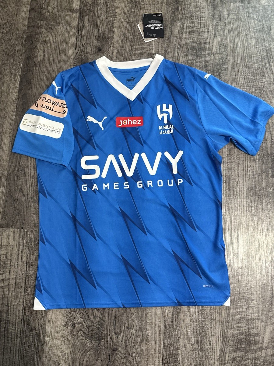 Neymar Jr Al Hilal 2023/24 Puma Jersey Men's Size Medium 776967-01