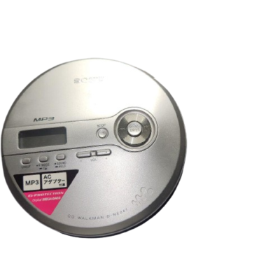 SONY CD Walkman D-NE241 Portable Player Compact Disc Silver Good
