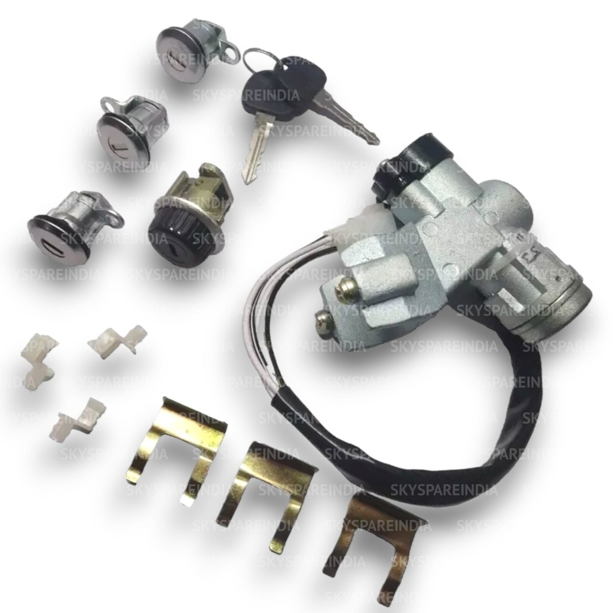 Ignition Switch Steering Door Glove Box Lock Set For Suzuki