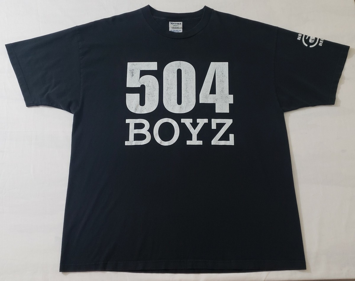 Vintage 504 Boyz Wobble Wobble T-Shirt Sz XXL No Limit Records Rap