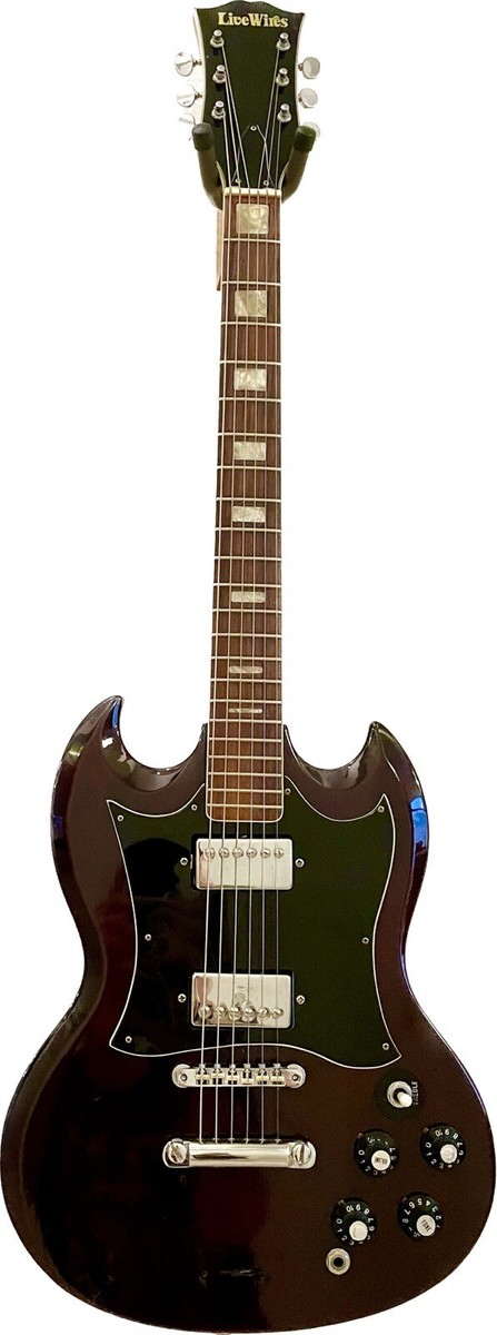 1970's SG Copy Live Wires Pre Lawsuit Made In Japan Solid Mahogany