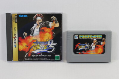 The King of Fighters 95 KOF W ROM/RAM Cartridge Sega Saturn SS